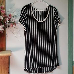 Striped Lularoe Classic T